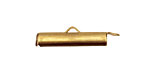 Brass Small Bead Pod Toggle Bar 28x4mm