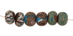Humble Beads Polymer Clay Woodland Tiny Disk 7x10-11mm
