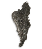 Vintaj Arte Metal Mythical Wing Right Pendant 23x54mm