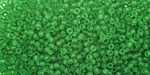 TOHO Transparent Frosted Peridot Round 11/0 Seed Bead