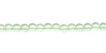 Czech Glass Luster Iris Peridot Round 4mm