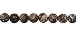 Turritella Agate (matte) Round 5-6mm