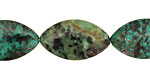 African Turquoise Horse Eye 28x16mm