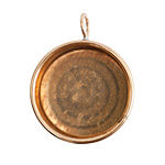 Nunn Design Brass Large Deep Circle Bezel 32x41mm