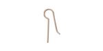 TierraCast Gold Filled Blank Earwire .73"