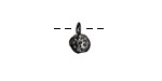 WireLace Gunmetal Clamshell 10x8mm