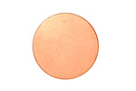 Copper Circle Blank 25mm