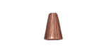 TierraCast Antique Copper (plated) Tall Radiant Cone 12x9mm