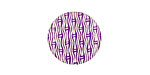 Lillypilly Purple Reeds Anodized Aluminum Disc 19mm, 24 gauge