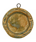 Gaea Ceramic Celedon on Buff Round Bezel 29mm