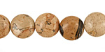 Madagascar Leopardskin Puff Coin 12mm
