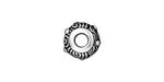 TierraCast Antique Silver (plated) Spiral Euro 6x12mm