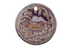 Kylie Parry Ceramic Purple Nesting Pendant 30mm