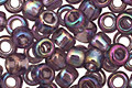 TOHO Transparent Rainbow Sugar Plum Round 6/0 Seed Bead