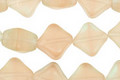 Czech Glass Flower Garden (matte) Organic Diamond 10mm
