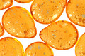 Czech Glass Coated Sunshine Dust Teardrop 12x16mm