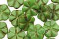 Czech Glass Apple Green 6 Petal Daisy 9mm