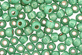 TOHO Milky Dark Peridot (with Silver Lining) Round 6/0 Seed Bead
