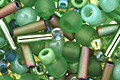 TOHO Wasabi Green Seed Bead Mix