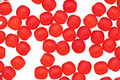 Czech Glass Matte Siam Ruby Round 4mm
