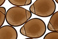 Czech Glass Smoky Topaz Teardrop 12x16mm