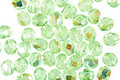 Czech Fire Polished Glass Peridot AB Round 3mm