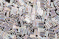 TOHO Transparent Rainbow Crystal Bugle #1 Seed Bead