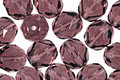 Czech Fire Polished Glass Amethyst Round 8mm