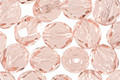 Czech Fire Polished Glass Rosaline Round 8mm