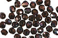 Czech Fire Polished Glass Luster Metallic Amethyst Round 4mm