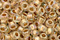 TOHO Rainbow Crystal (with Gold Lining) Round 8/0 Seed Bead