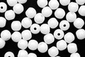 Czech Glass Opaque White Round 4mm