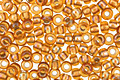 TOHO Gold Lined Rainbow Topaz Round 11/0 Seed Bead