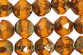 Czech Glass Butterscotch Chandelier Cut 8mm