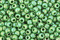 TOHO Opaque Rainbow Mint Green Round 11/0 Seed Bead