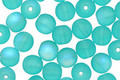 Czech Glass Matte Teal AB Round 6mm
