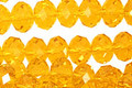 Marmalade Crystal Faceted Rondelle 8mm