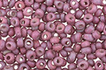 TOHO Opaque Rainbow Frosted Blackberry Magatama 3mm Seed Bead