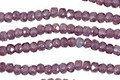 Czech Glass Luster Lilac Fire Polished Rondelle 2x3mm