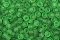 TOHO Transparent Frosted Peridot Round 11/0 Seed Bead
