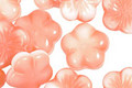Czech Glass Cherry Blossom 5 Petal Daisy 14mm