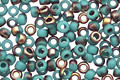 TOHO Frosted Turquoise Apollo Hybrid Round 11/0 Seed Bead