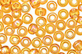 TOHO Transparent Rainbow Medium Topaz Round 8/0 Seed Bead