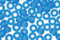 TOHO Transparent Frosted Dark Aquamarine Round 8/0 Seed Bead