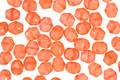 Czech Fire Polished Glass Pink Coral Round 4mm