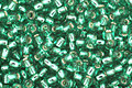 TOHO Dark Peridot (with Silver Lining) Round 11/0 Seed Bead