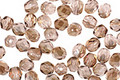 Czech Fire Polished Glass Twilight Light Amethyst Round 4mm