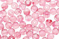 Czech Glass Crystal/Pink Round 4mm