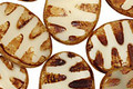 Czech Glass Leche Picasso Groovy Oval 18x14mm