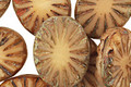 Czech Glass Beige Picasso Flower Window Oval 17x13mm